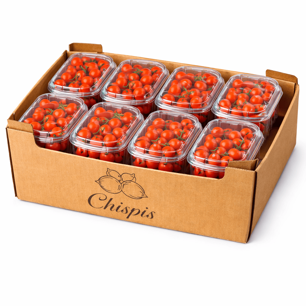 caja de tomate cherry para b2b